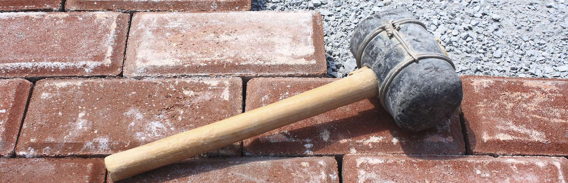 ceramic tile and hammer
