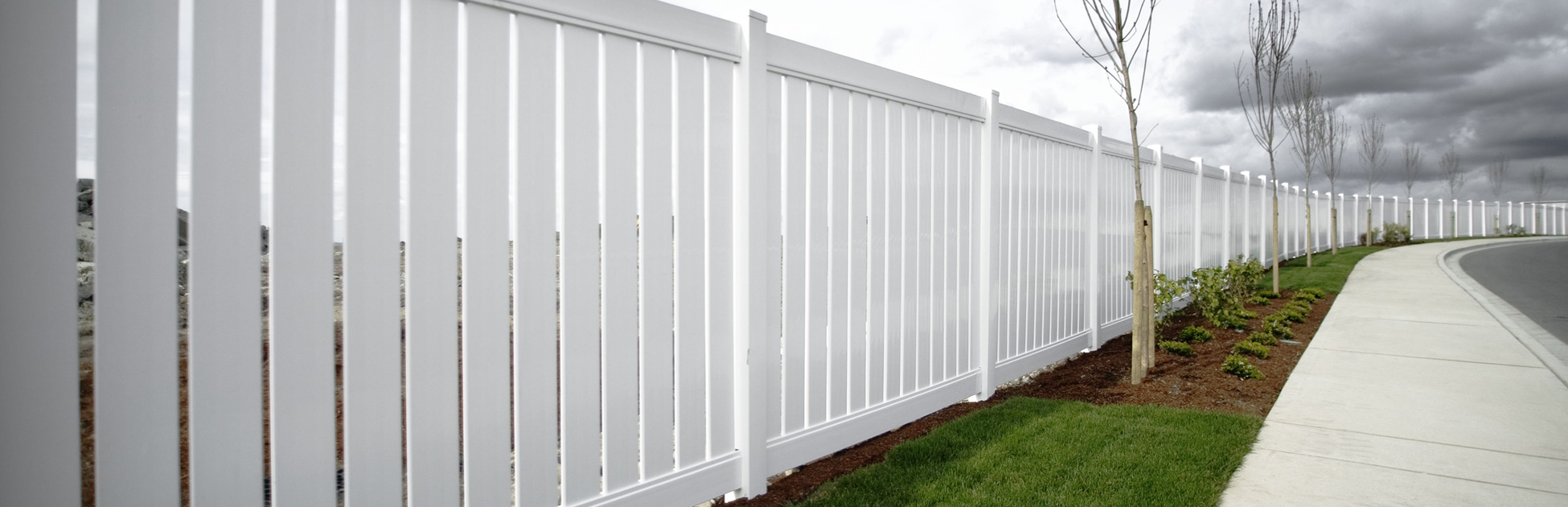 white picket fence